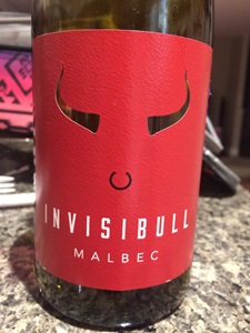 Artisan wine Co Invisibull Malbec Blend Import And Domestic Wines 2016